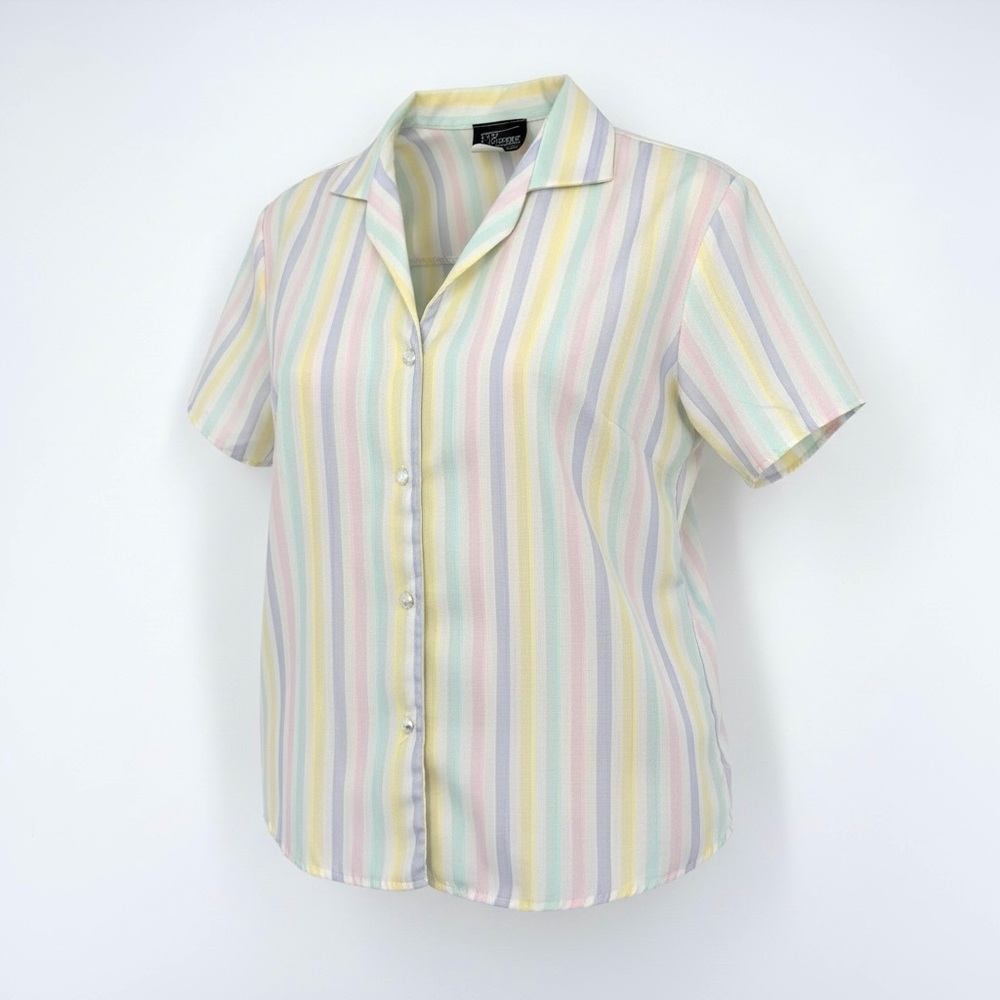 Vintage woman’s shirt. Stain